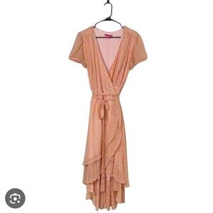 Betsy Johnson neon leopard dress